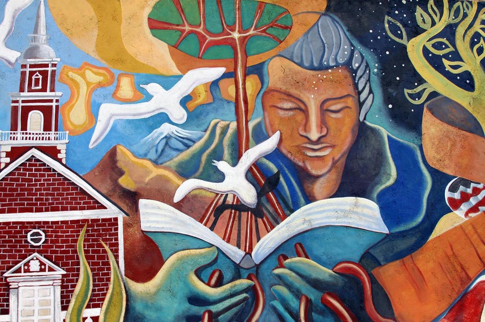Mural_GabrielaMistral_MonteGrande